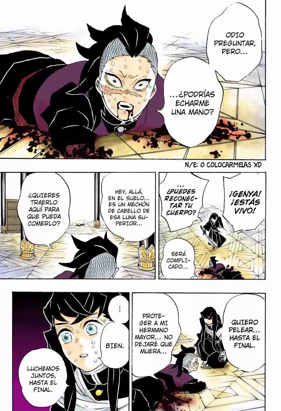 Kimetsu No Yaiba - Digital Colored Comics - Capítulo 170 - Página 6 - LectorTMOo
