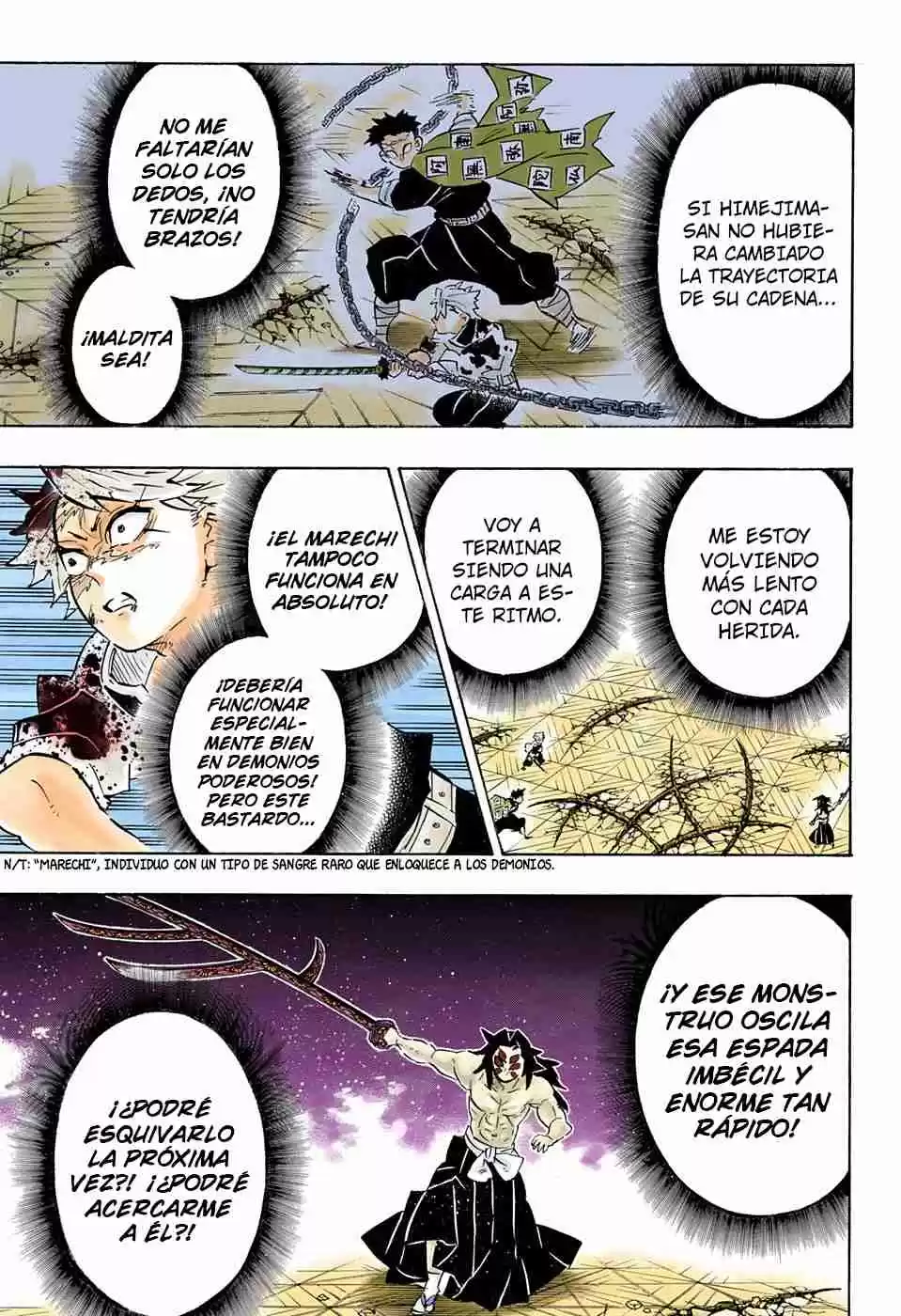 Kimetsu No Yaiba - Digital Colored Comics - Capítulo 172 - Página 4 - LectorTMOo