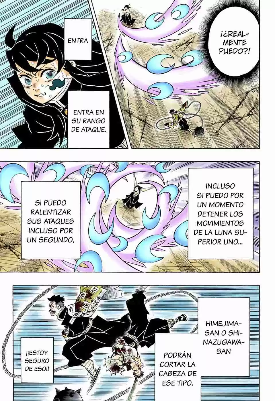 Kimetsu No Yaiba - Digital Colored Comics - Capítulo 173 - Página 8 - LectorTMOo