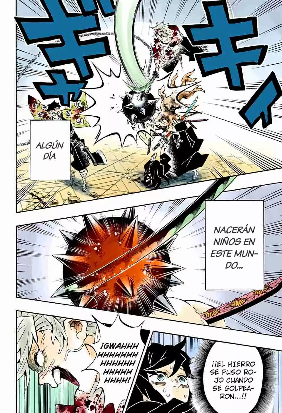 Kimetsu No Yaiba - Digital Colored Comics - Capítulo 175 - Página 22 - LectorTMOo