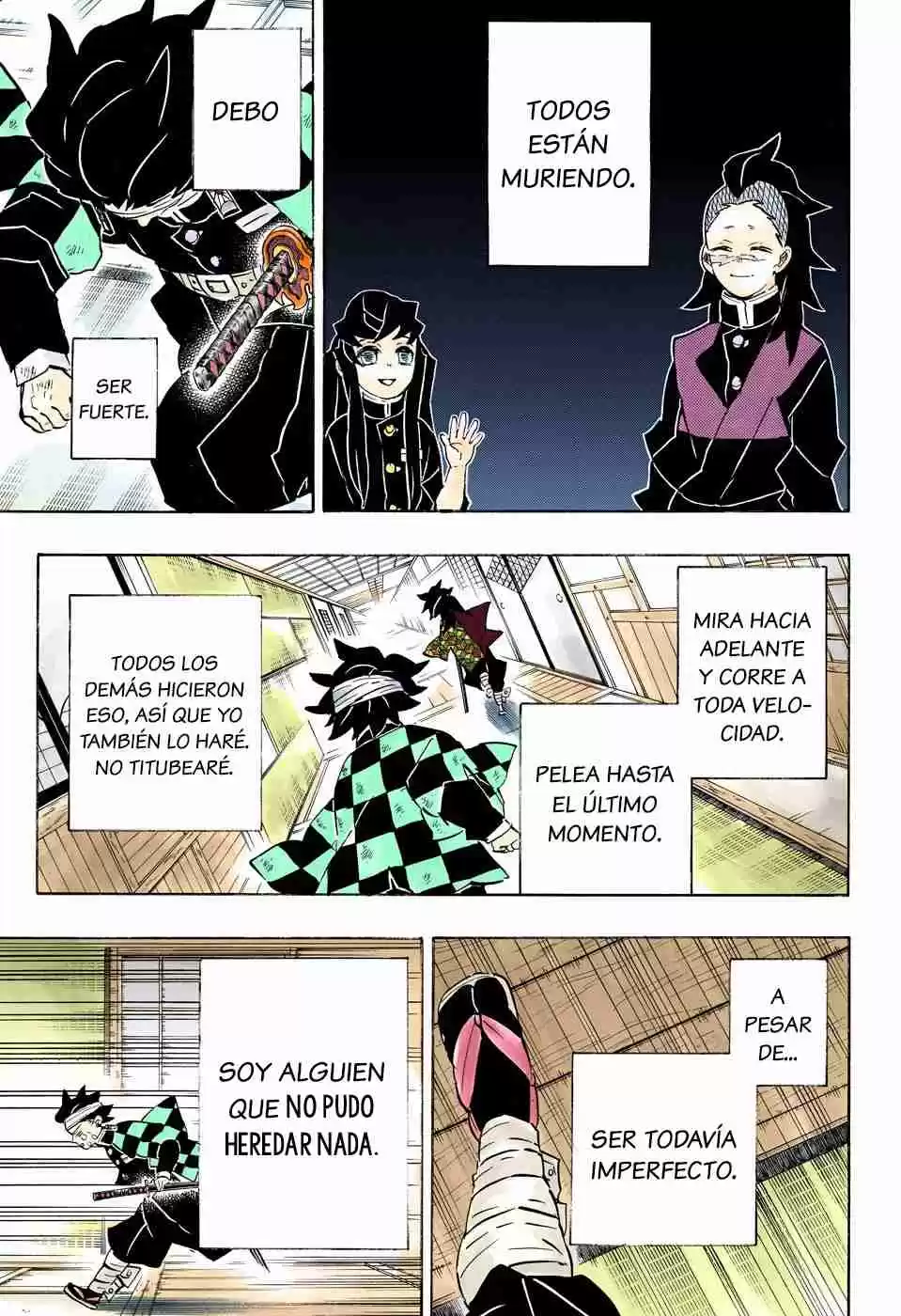 Kimetsu No Yaiba - Digital Colored Comics - Capítulo 180 - Página 4 - LectorTMOo