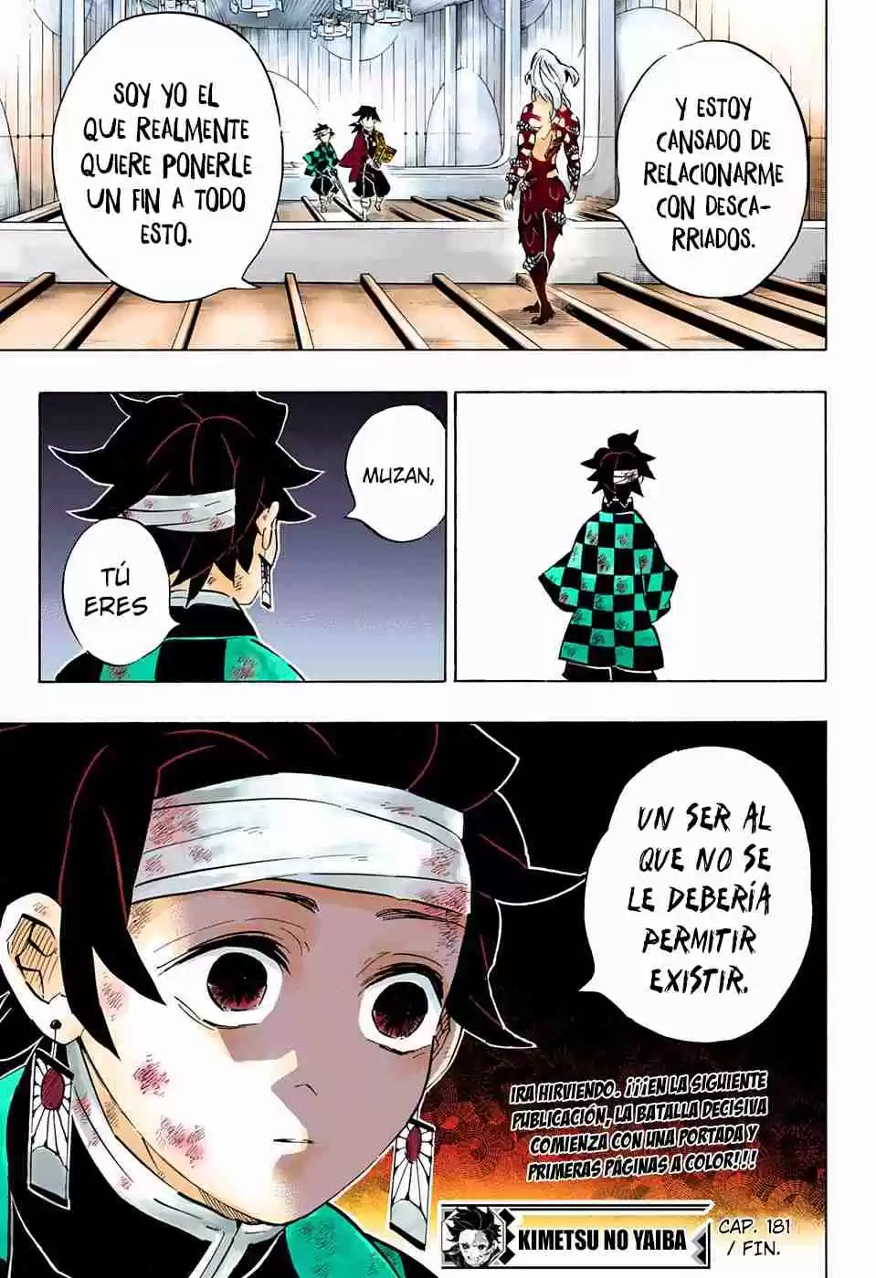 Kimetsu No Yaiba - Digital Colored Comics - Capítulo 181 - Página 19 - LectorTMOo