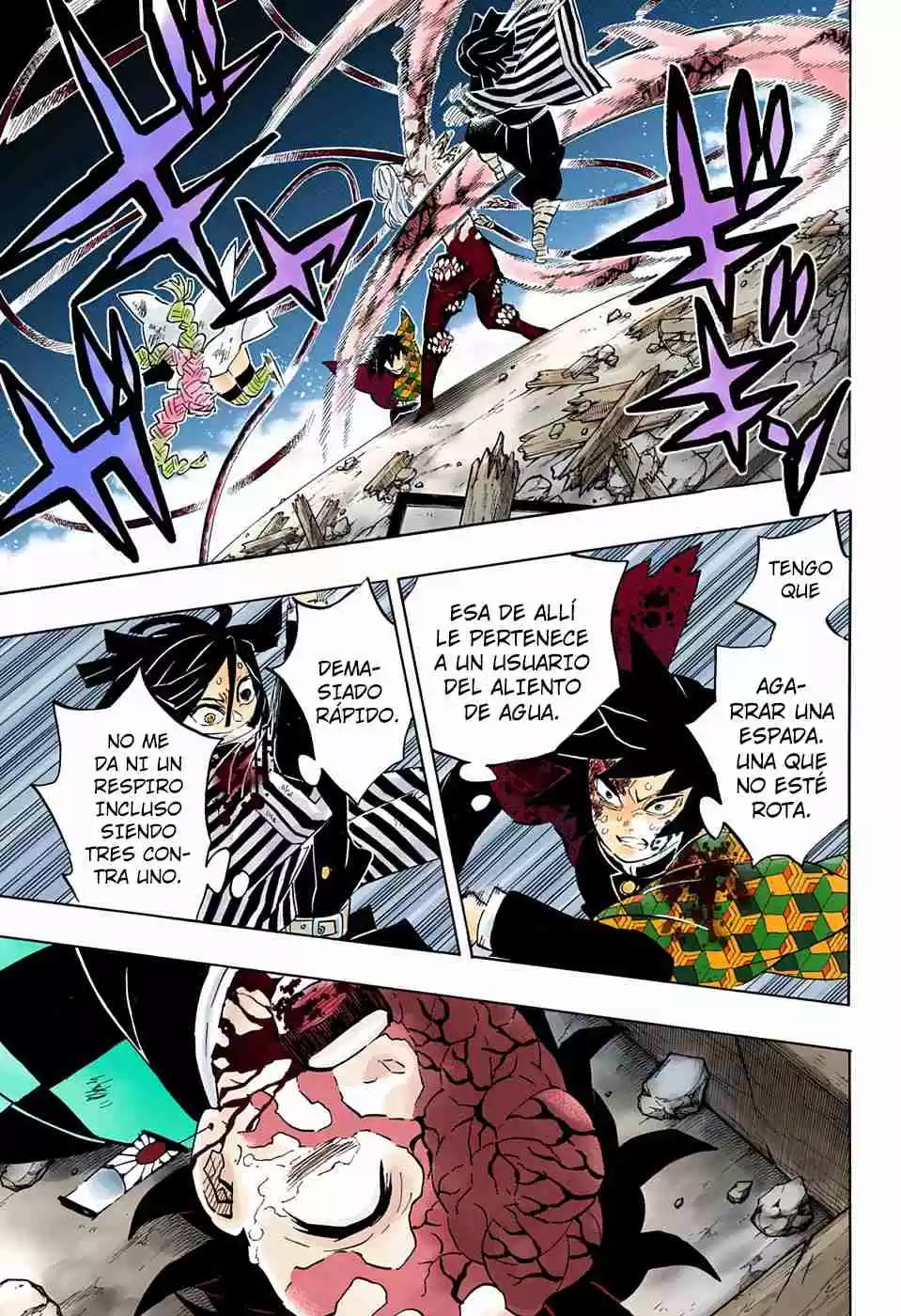 Kimetsu No Yaiba - Digital Colored Comics - Capítulo 185 - Página 10 - LectorTMOo