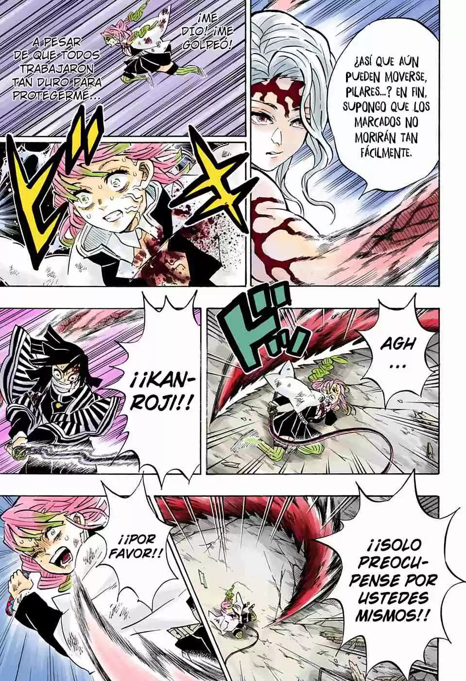 Kimetsu No Yaiba - Digital Colored Comics - Capítulo 185 - Página 12 - LectorTMOo