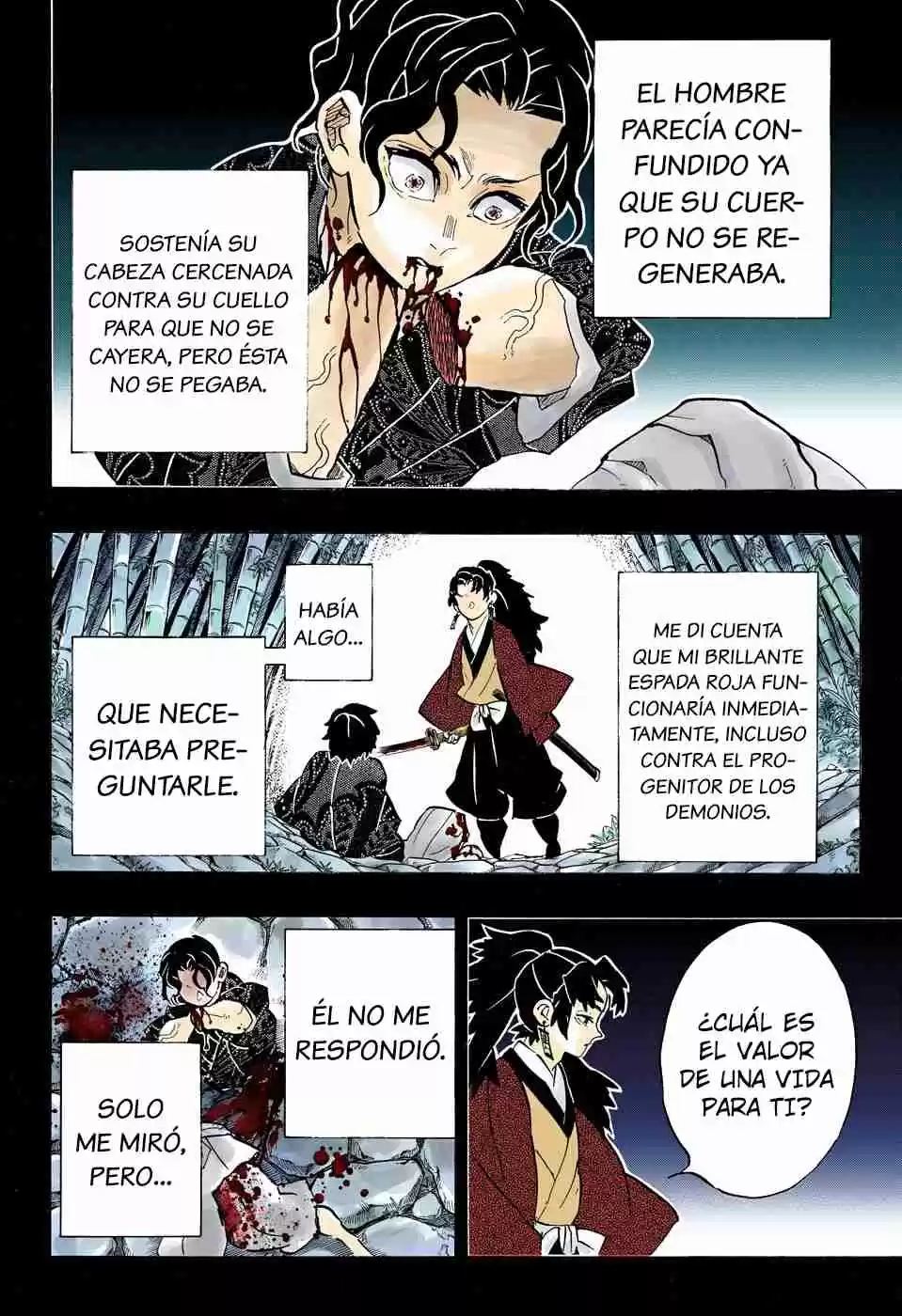 Kimetsu No Yaiba - Digital Colored Comics - Capítulo 187 - Página 6 - LectorTMOo
