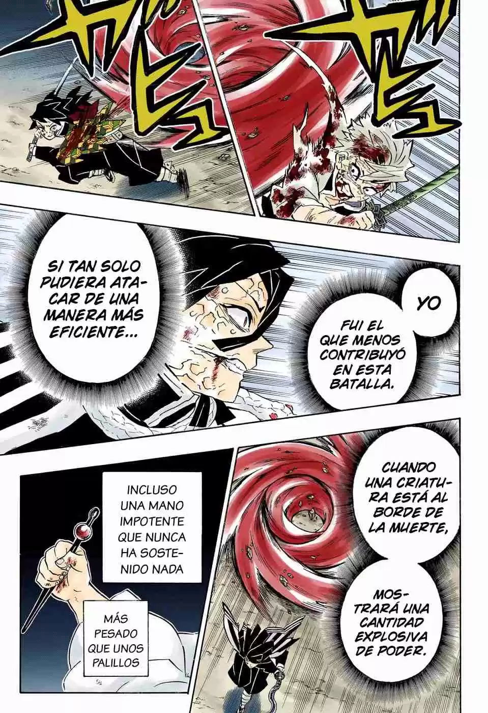 Kimetsu No Yaiba - Digital Colored Comics - Capítulo 189 - Página 36 - LectorTMOo