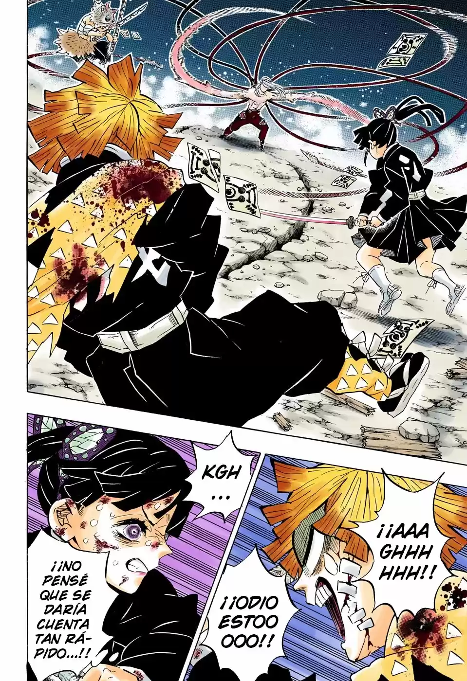 Kimetsu No Yaiba - Digital Colored Comics - Capítulo 190 - Página 11 - LectorTMOo
