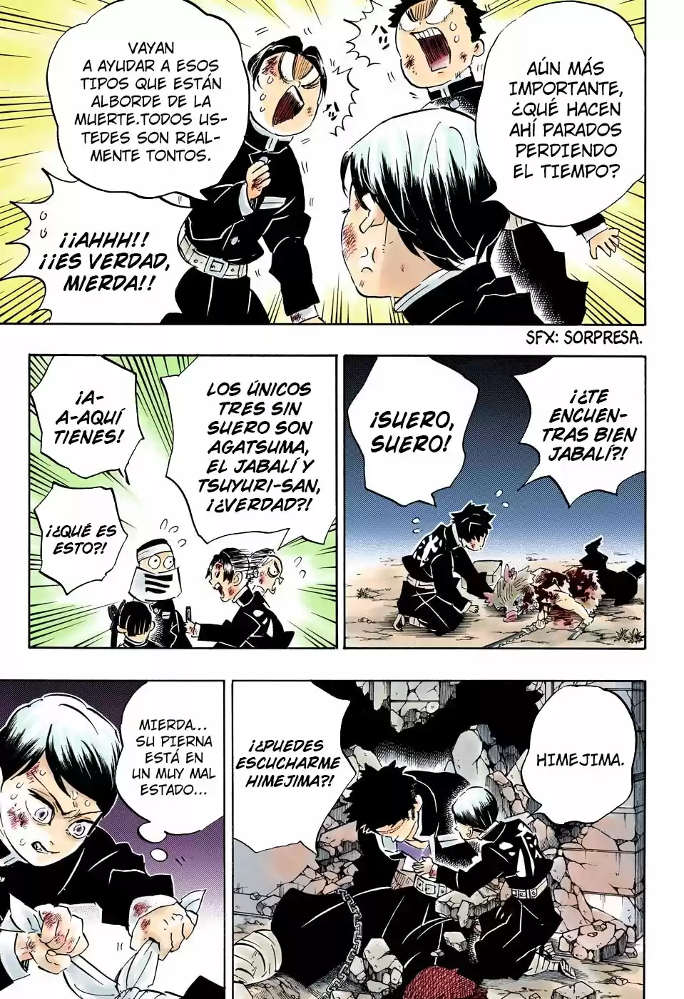 Kimetsu No Yaiba - Digital Colored Comics - Capítulo 194 - Página 4 - LectorTMOo
