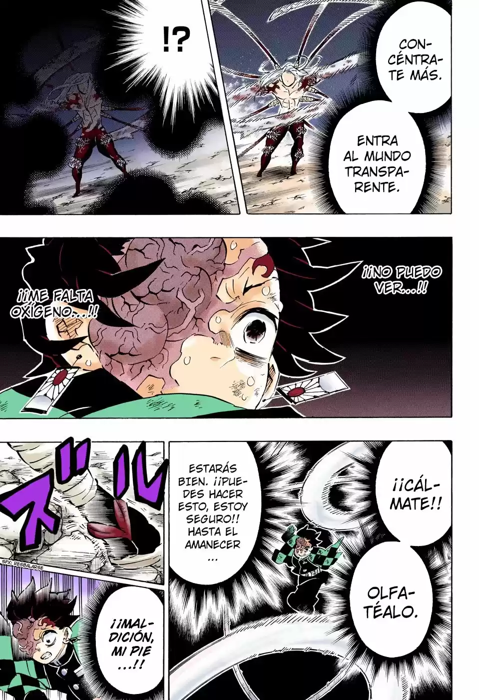 Kimetsu No Yaiba - Digital Colored Comics - Capítulo 194 - Página 8 - LectorTMOo