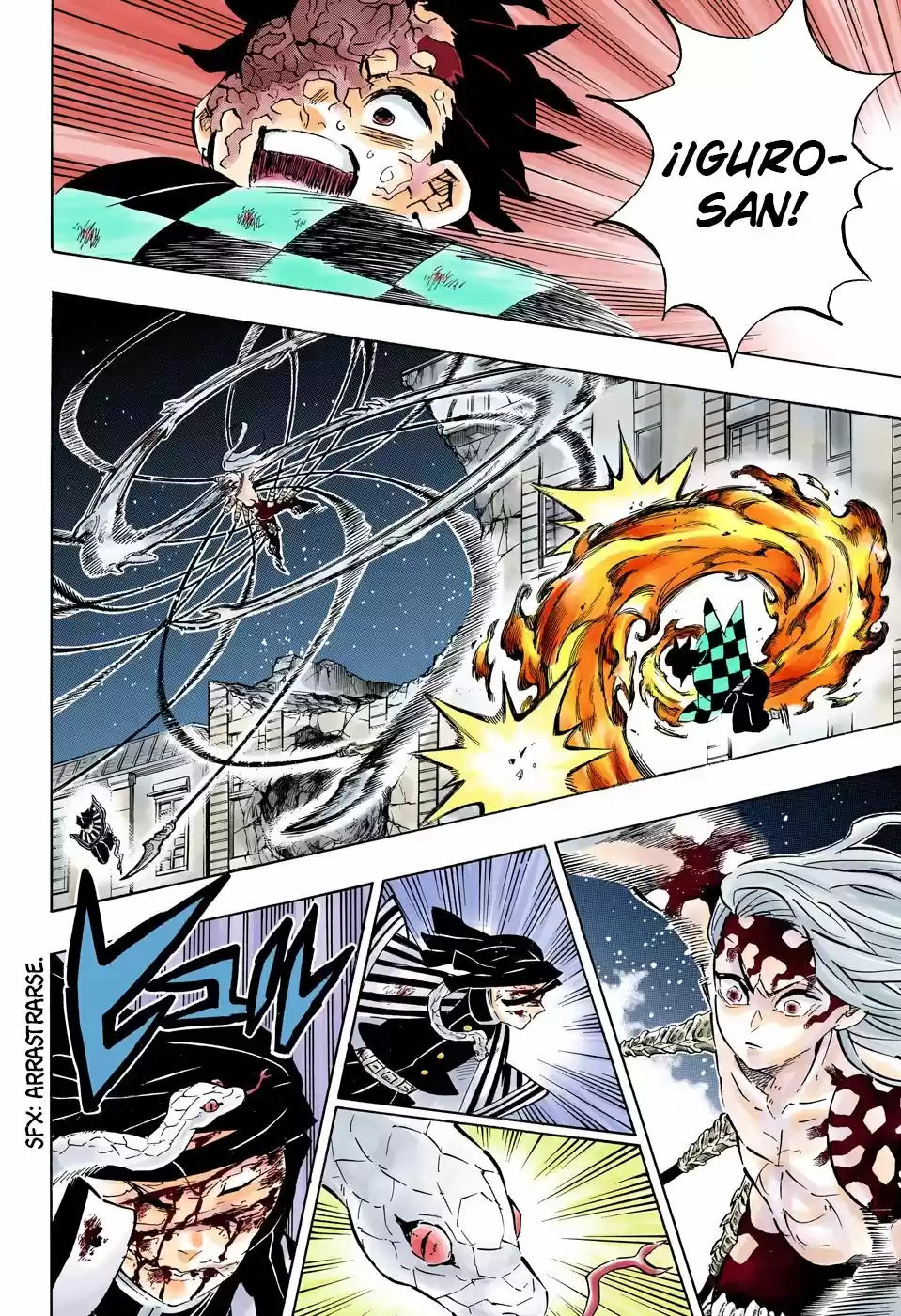 Kimetsu No Yaiba - Digital Colored Comics - Capítulo 194 - Página 15 - LectorTMOo