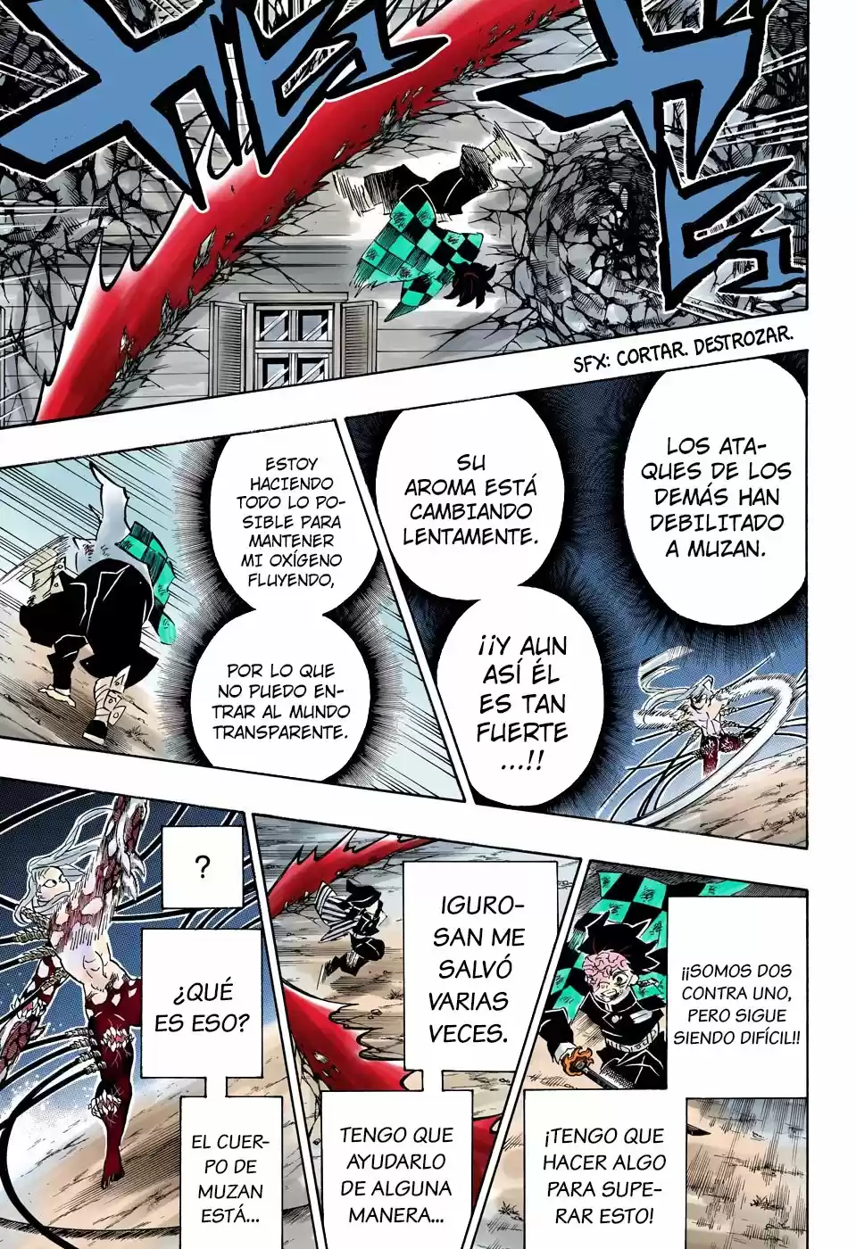 Kimetsu No Yaiba - Digital Colored Comics - Capítulo 194 - Página 18 - LectorTMOo
