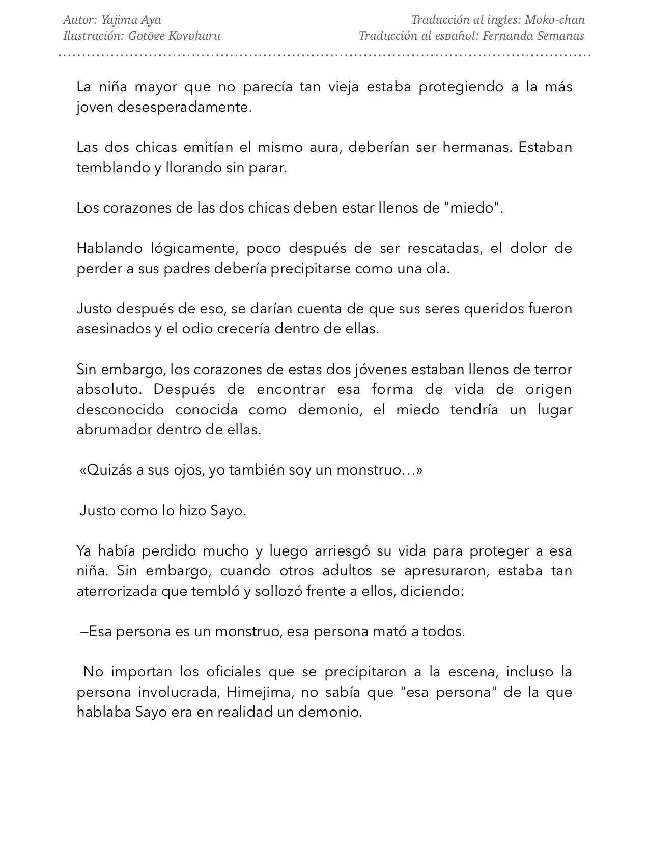 Kimetsu No Yaiba Kataha No Cho (Novela) - Capítulo 1 - Página 3 - LectorTMOo