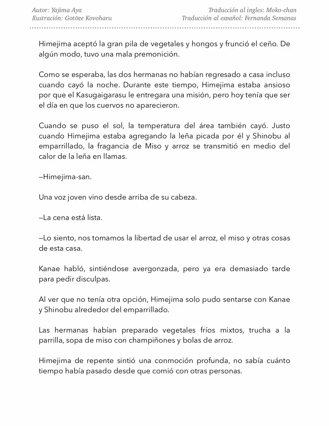 Kimetsu No Yaiba Kataha No Cho (Novela) - Capítulo 1 - Página 16 - LectorTMOo