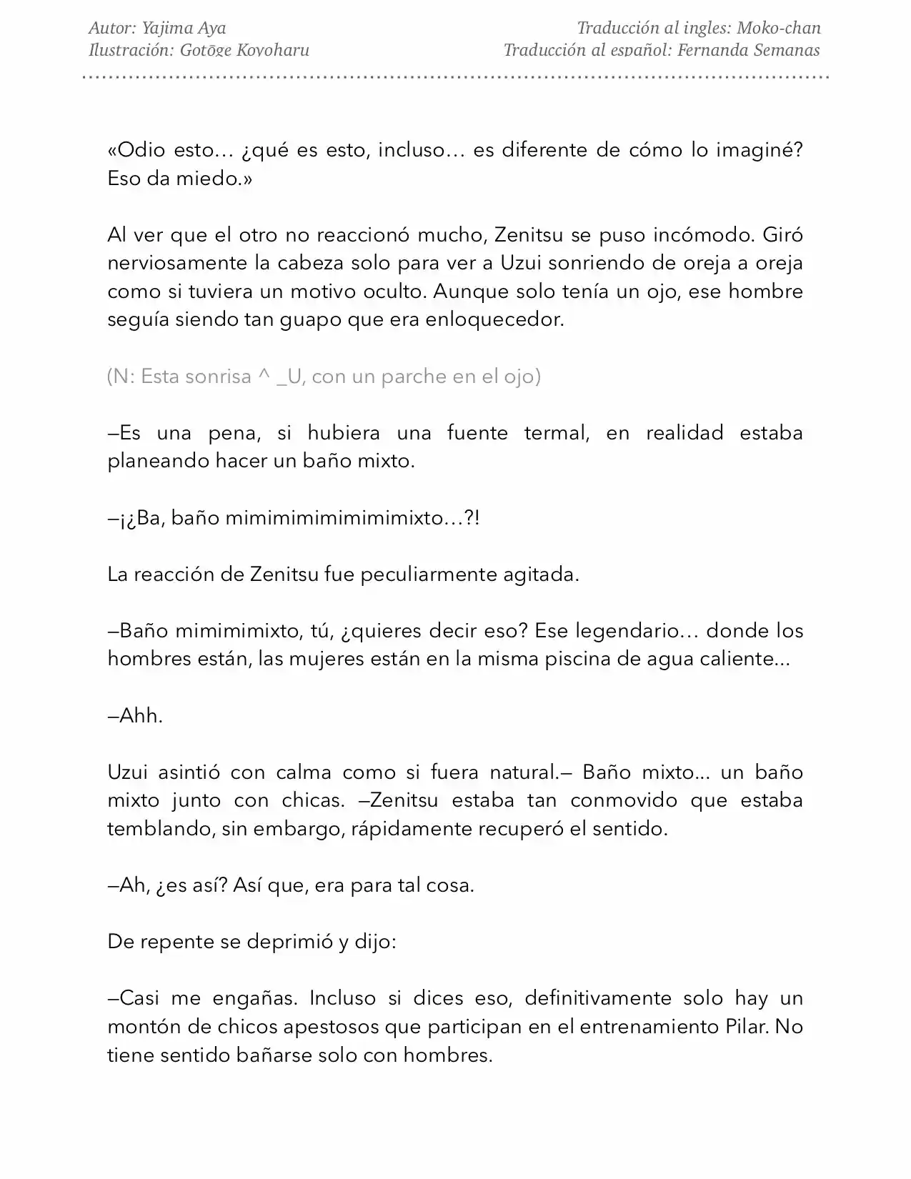 Kimetsu No Yaiba Kataha No Cho (Novela) - Capítulo 2 - Página 8 - LectorTMOo
