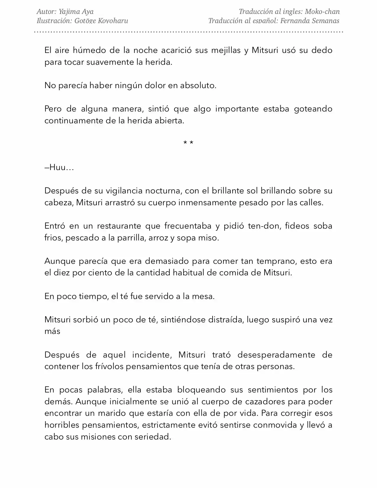 Kimetsu No Yaiba Kataha No Cho (Novela) - Capítulo 3 - Página 10 - LectorTMOo