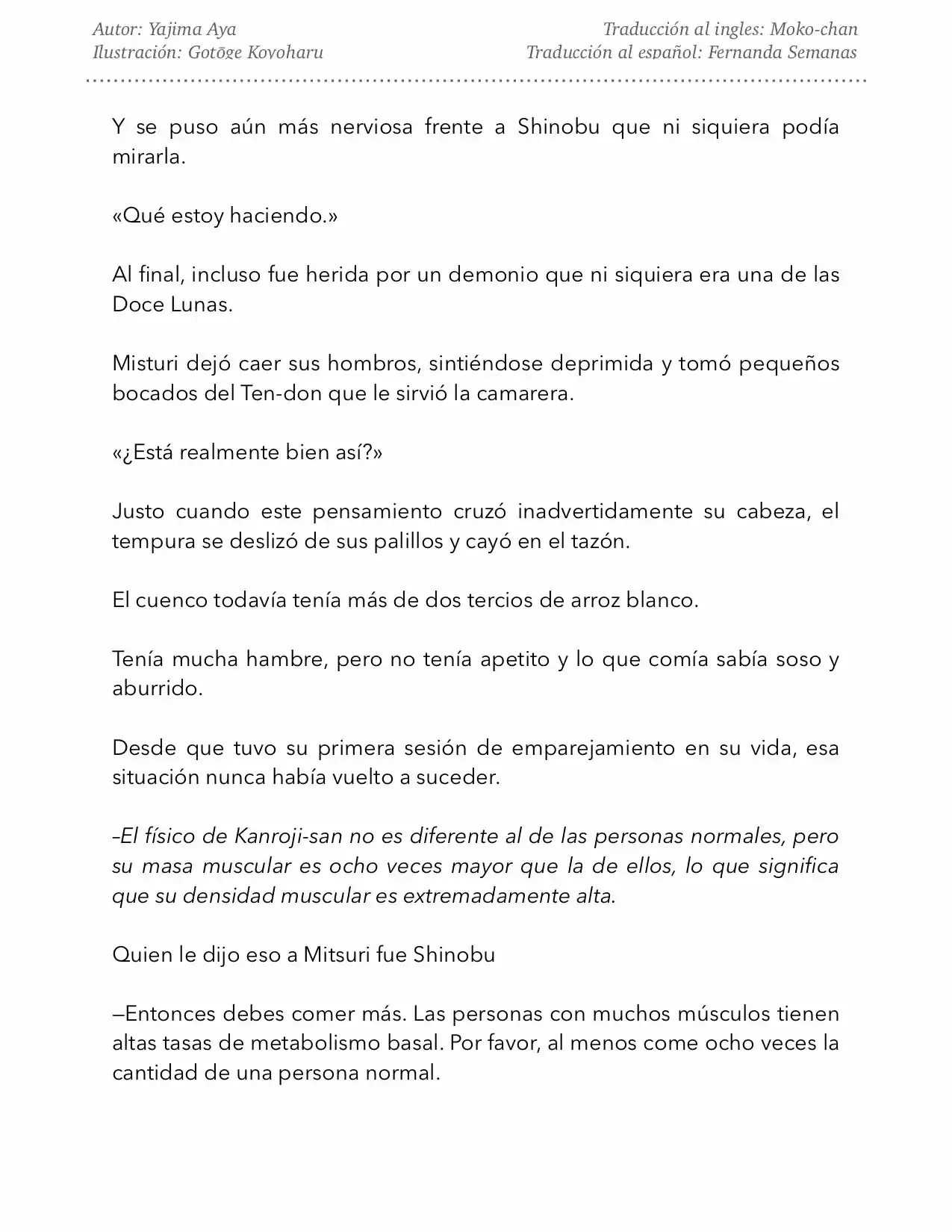 Kimetsu No Yaiba Kataha No Cho (Novela) - Capítulo 3 - Página 12 - LectorTMOo