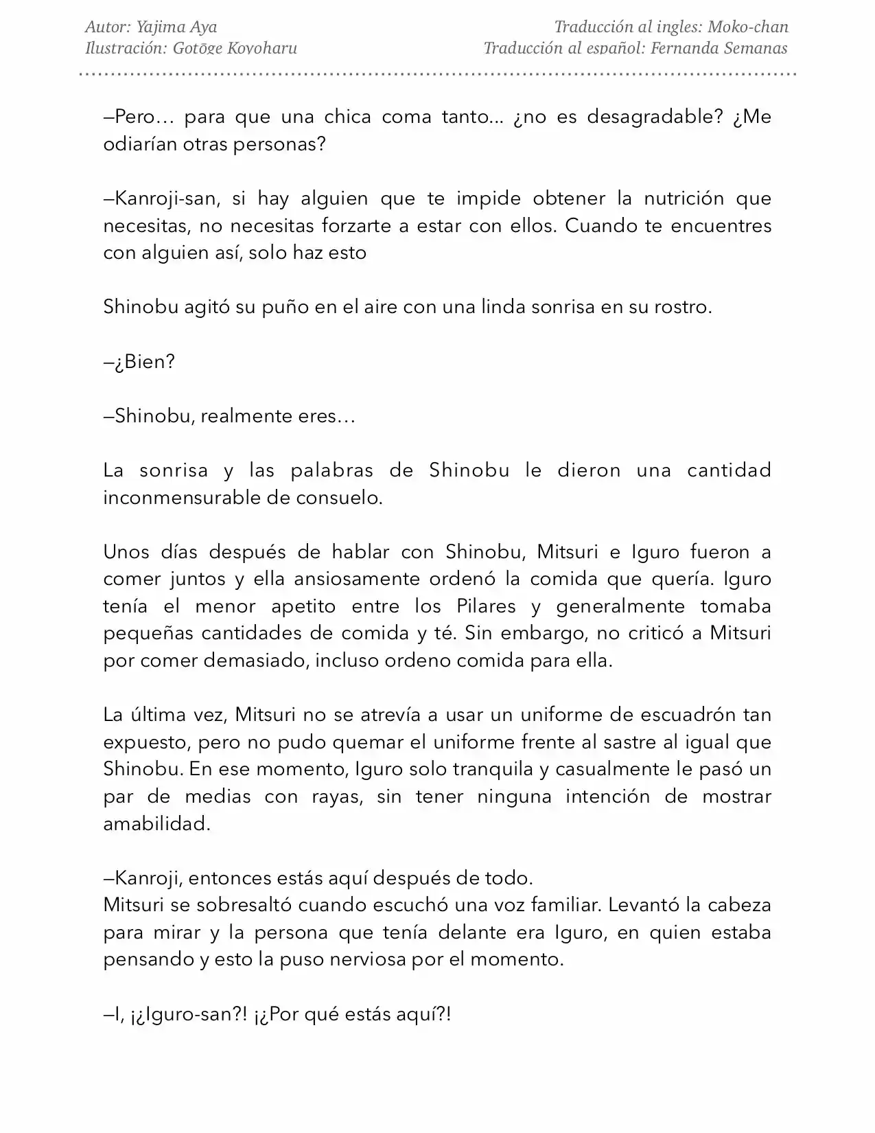 Kimetsu No Yaiba Kataha No Cho (Novela) - Capítulo 3 - Página 13 - LectorTMOo