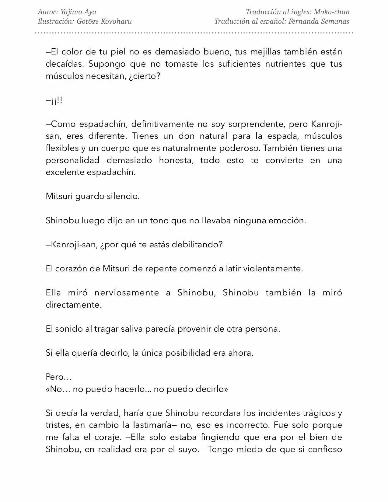 Kimetsu No Yaiba Kataha No Cho (Novela) - Capítulo 3 - Página 26 - LectorTMOo