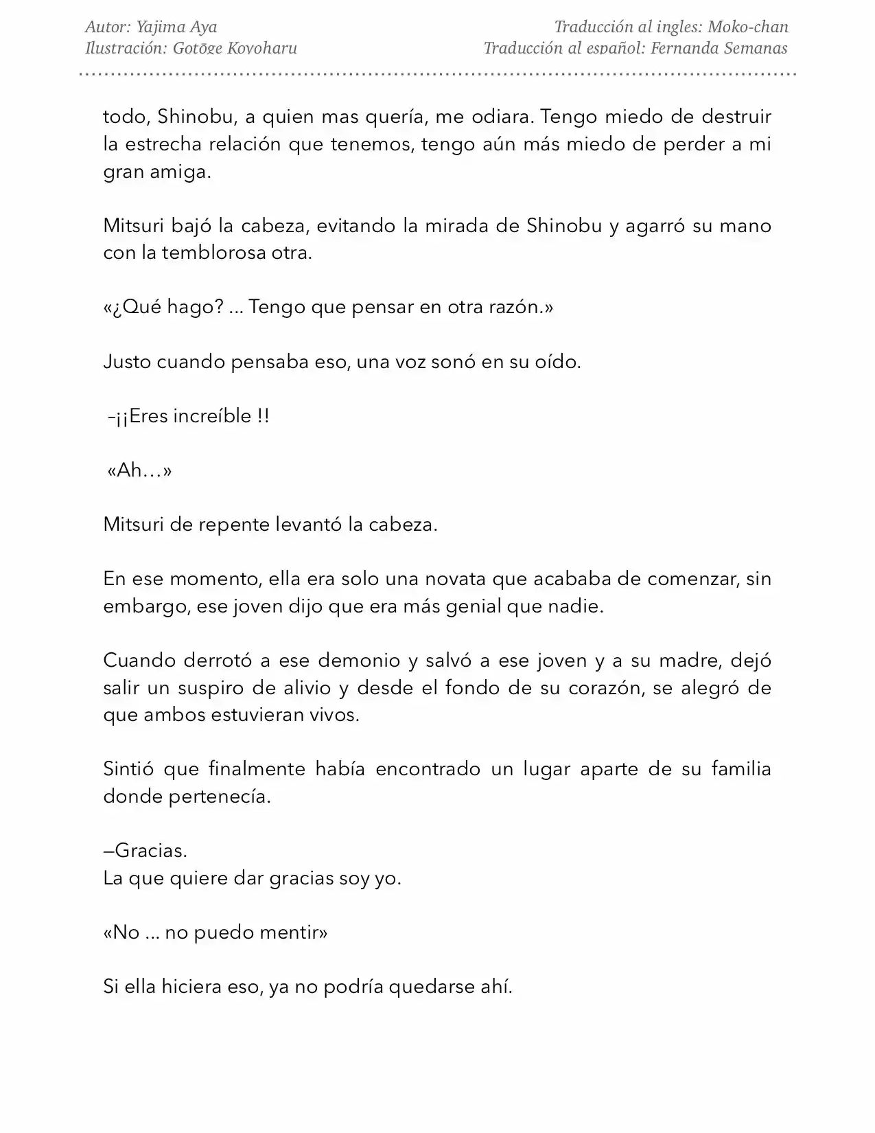 Kimetsu No Yaiba Kataha No Cho (Novela) - Capítulo 3 - Página 27 - LectorTMOo