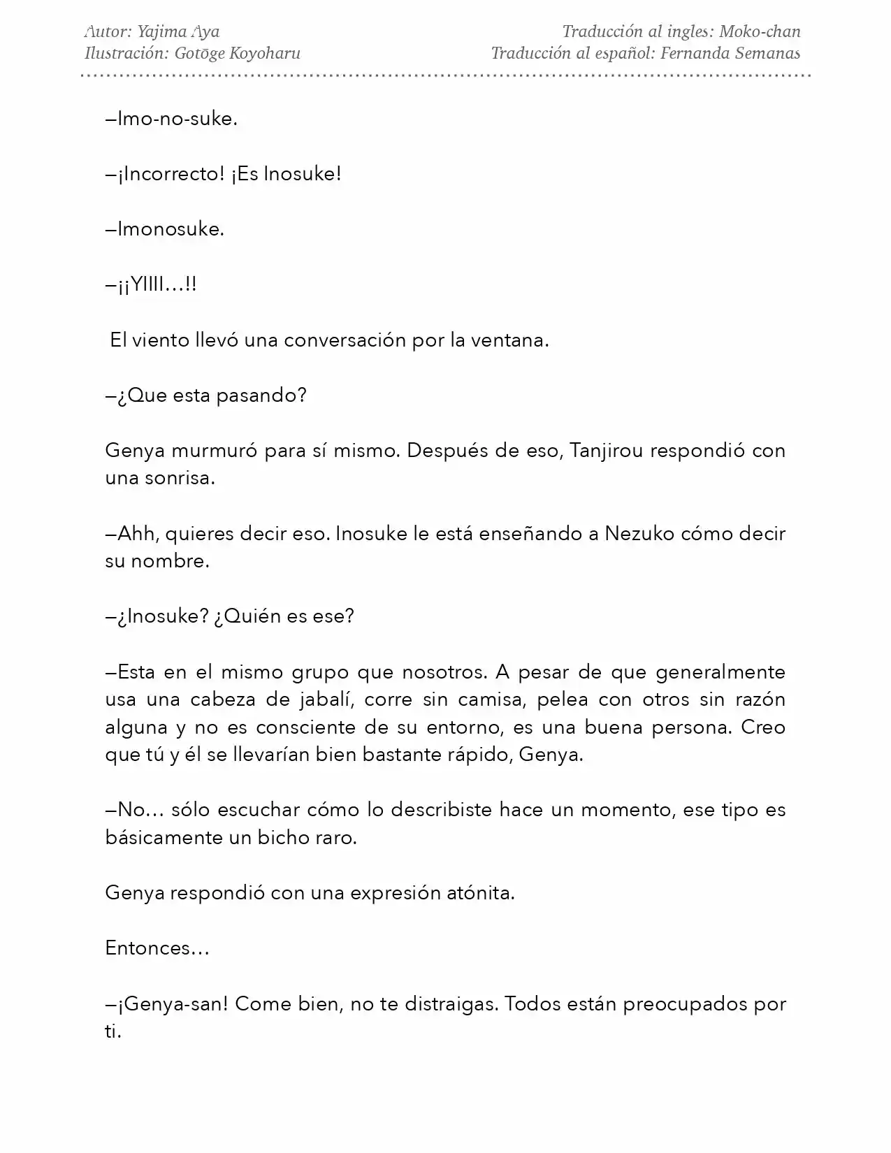 Kimetsu No Yaiba Kataha No Cho (Novela) - Capítulo 4 - Página 26 - LectorTMOo