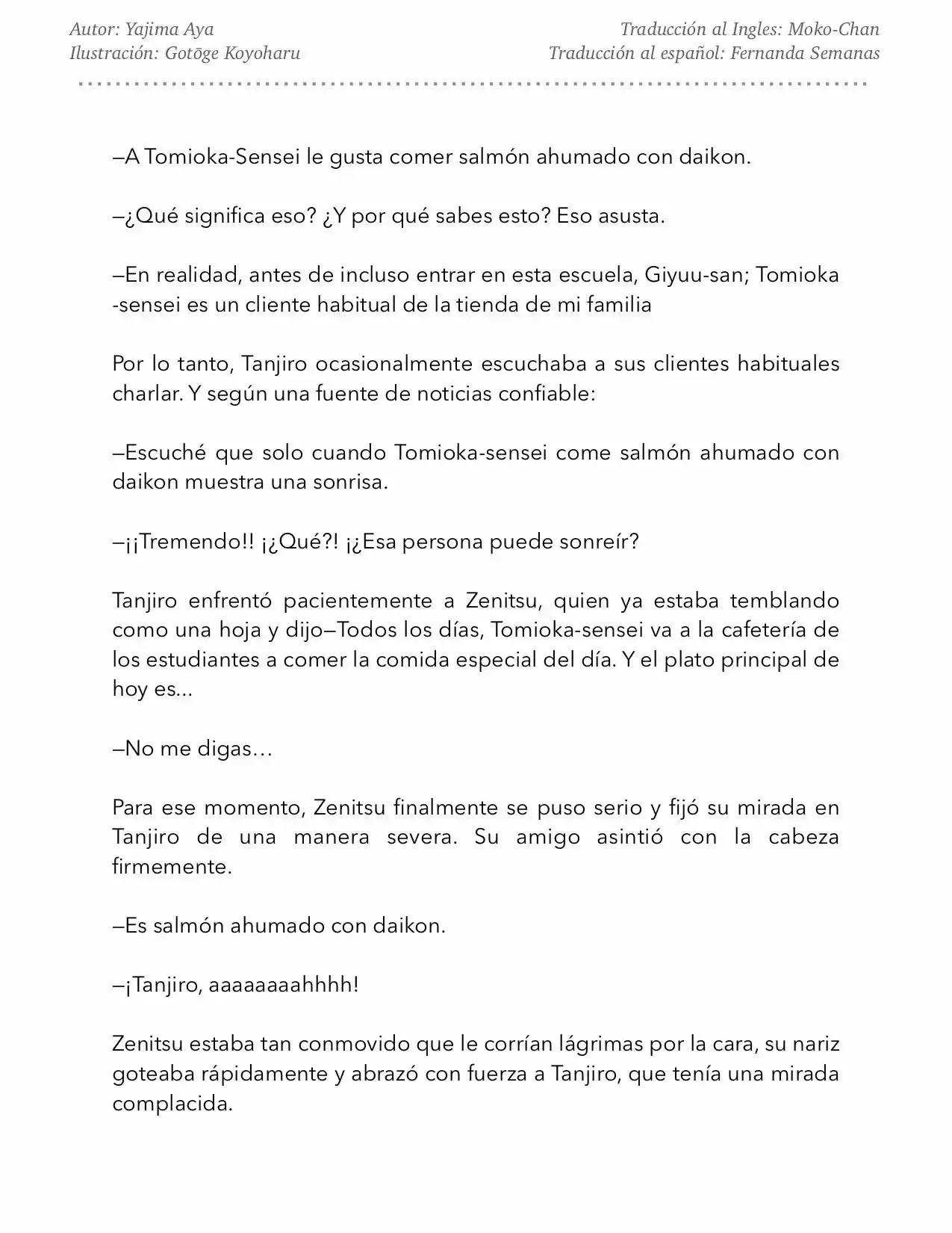 Kimetsu No Yaiba - The Kochou-Tomioka Family (Doujinshi) - Capítulo 5 - Página 5 - LectorTMOo
