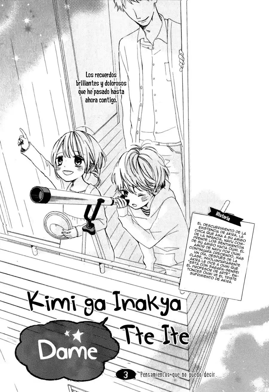 Kimi Ga Inakya Dame Tte Itte - Capítulo 3 - Página 4 - LectorTMOo