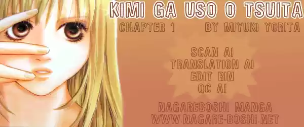 Kimi Ga Uso Wo Tsuita - Capítulo 1 - Página 2 - LectorTMOo