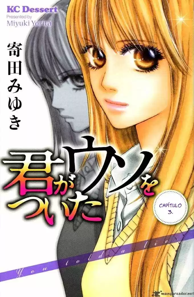 Kimi Ga Uso Wo Tsuita - Capítulo 3 - Página 1 - LectorTMOo