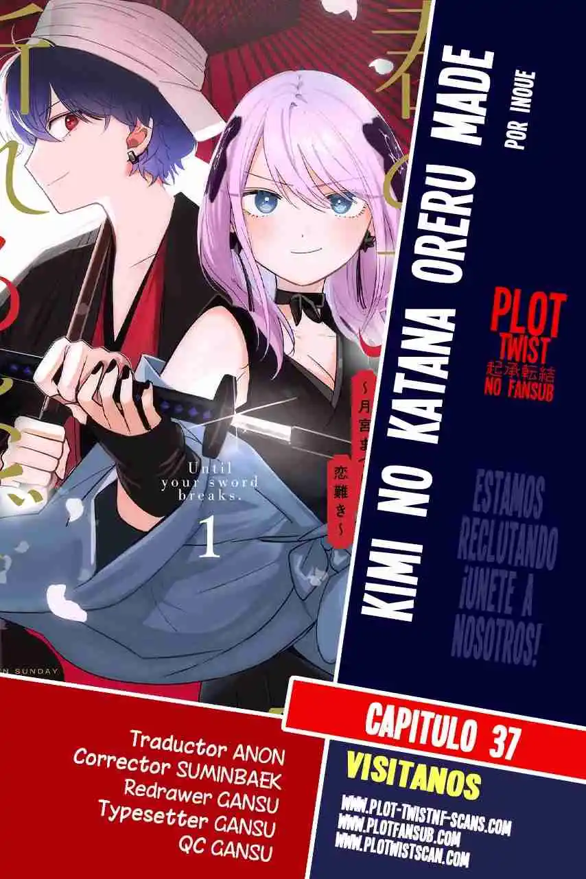 Kimi No Katana Ga Oreru Made - Capítulo 37 - Página 1 - LectorTMOo