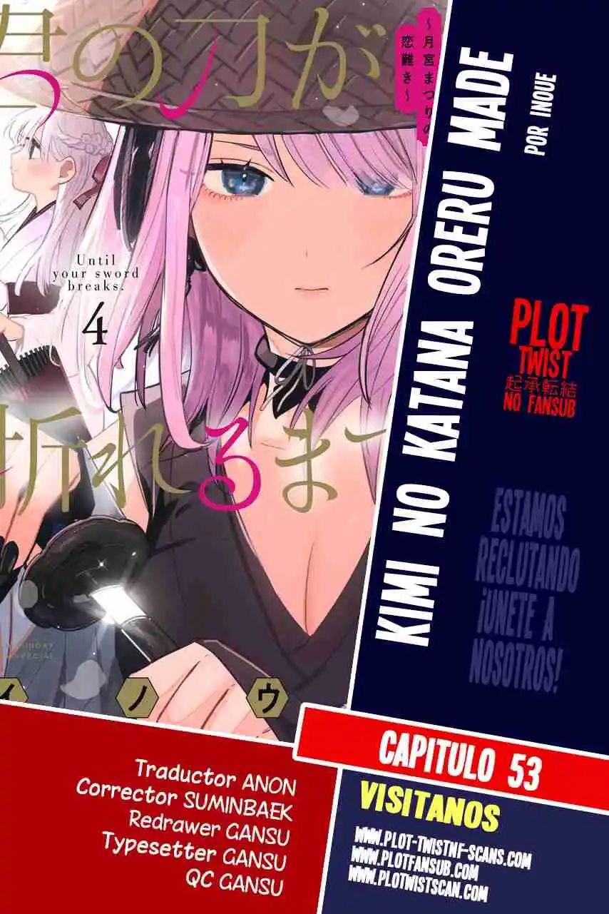 Kimi No Katana Ga Oreru Made - Capítulo 53 - Página 1 - LectorTMOo