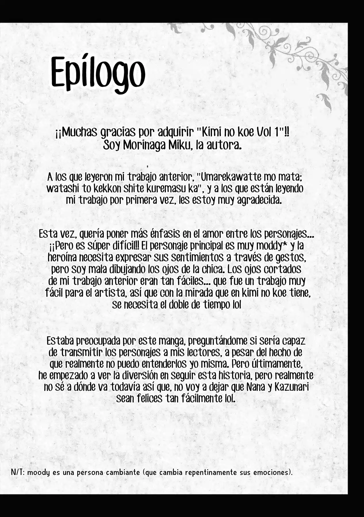Kimi No Koe - Capítulo 5.5 - Página 14 - LectorTMOo