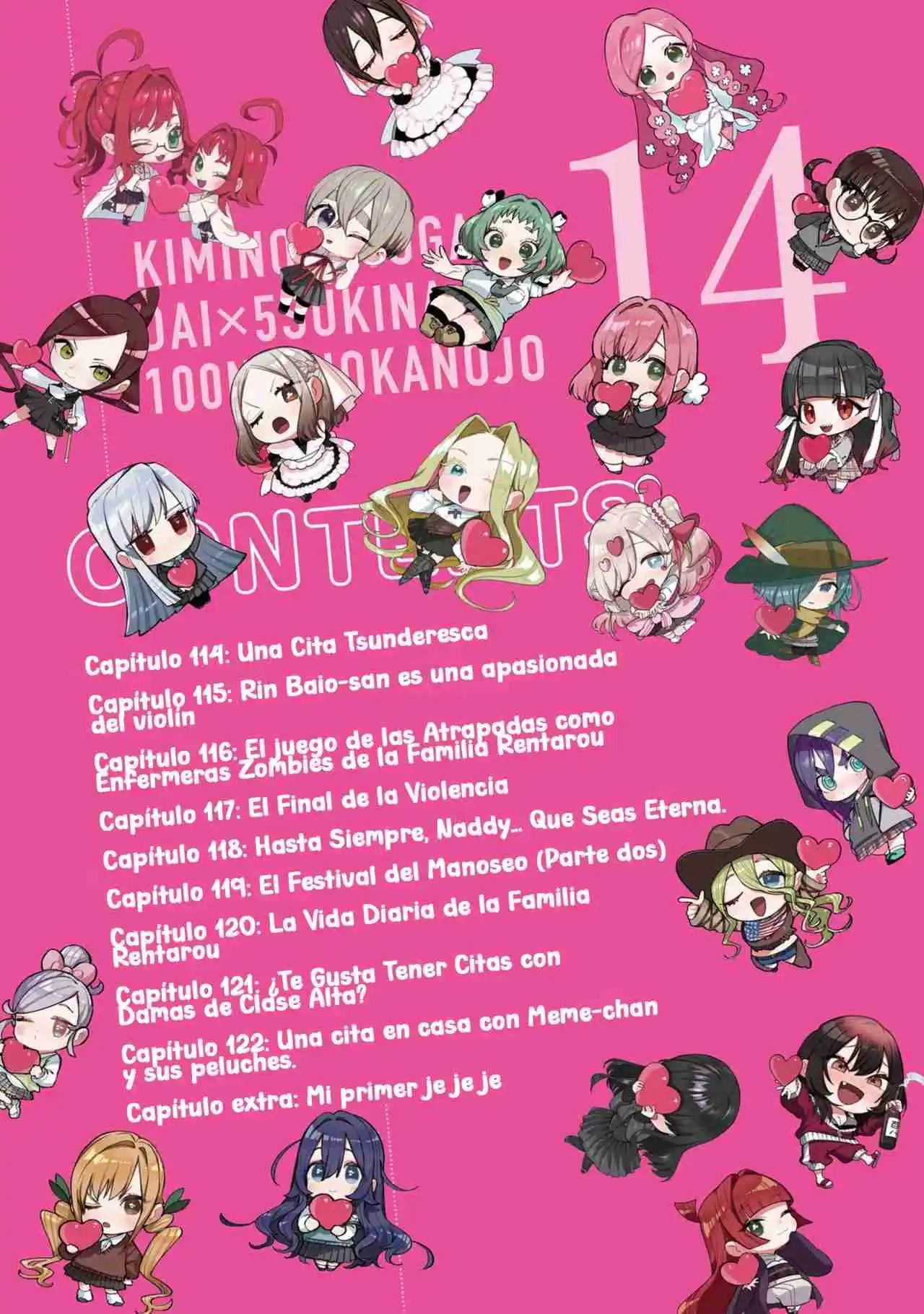 Kimi No Koto Ga Dai Dai Dai Dai Daisuki Na 100-nin No Kanojo - Capítulo 122.50 - Página 6 - LectorTMOo