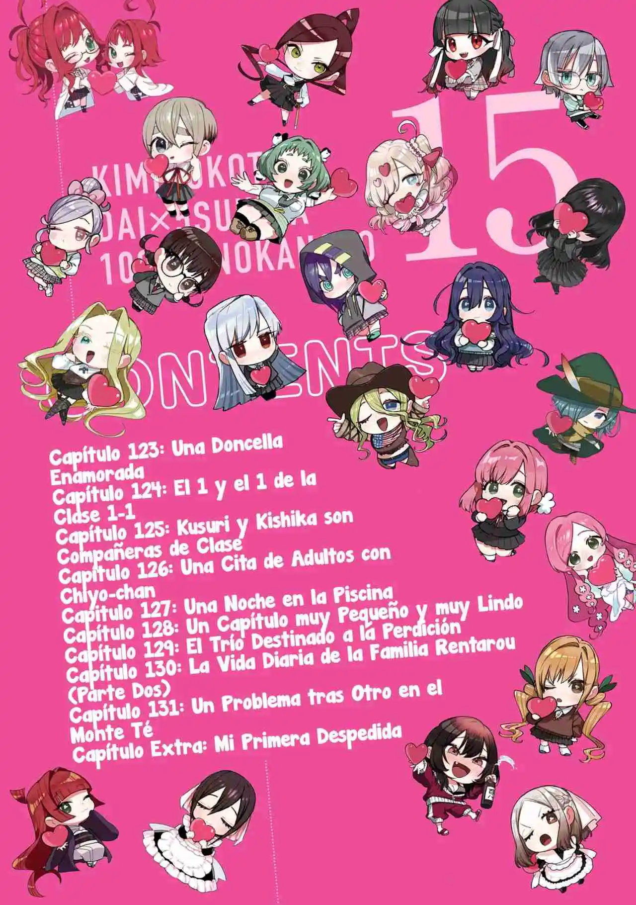 Kimi No Koto Ga Dai Dai Dai Dai Daisuki Na 100-nin No Kanojo - Capítulo 131.50 - Página 5 - LectorTMOo