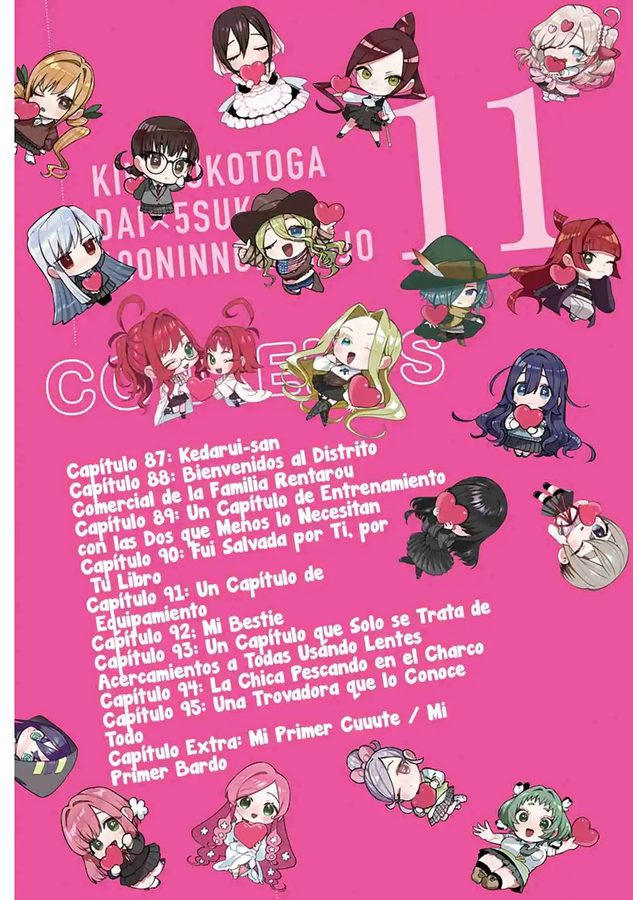 Kimi No Koto Ga Dai Dai Dai Dai Daisuki Na 100-nin No Kanojo - Capítulo 95.50 - Página 5 - LectorTMOo