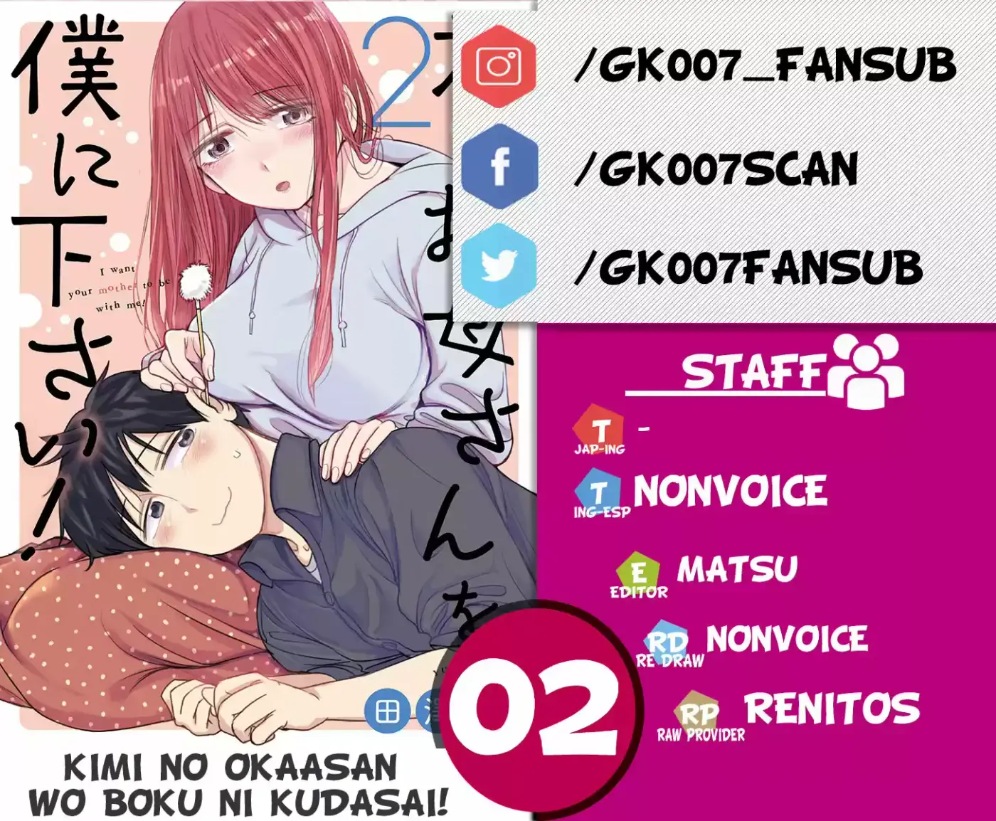 Kimi No Okasan O Boku Ni Kudasa - Capítulo 2 - Página 1 - LectorTMOo