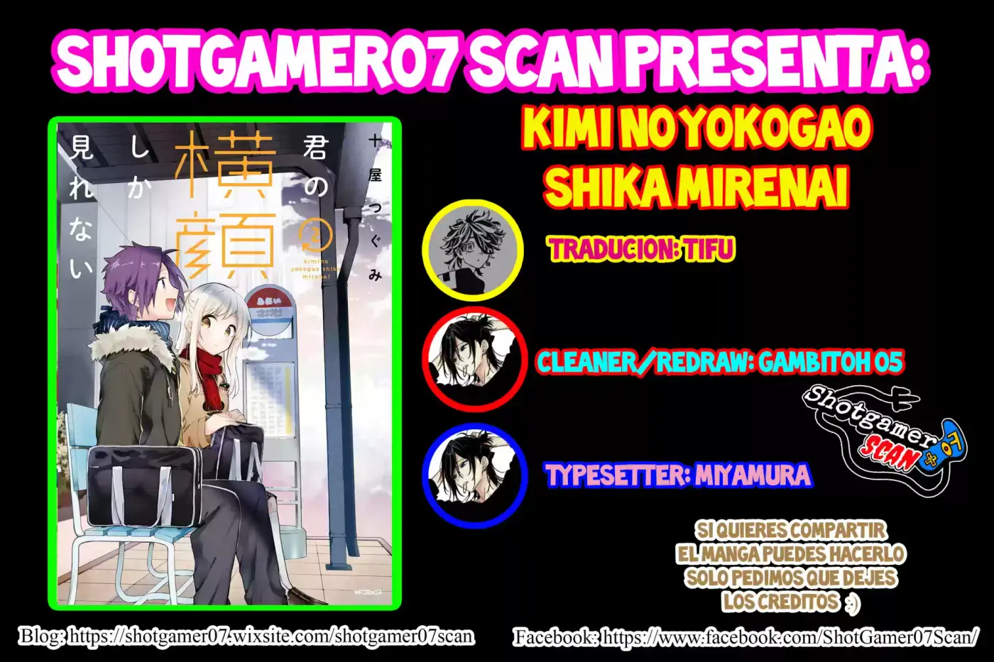 Kimi No Yokogao Shika Mirenai - Capítulo 9 - Página 1 - LectorTMOo