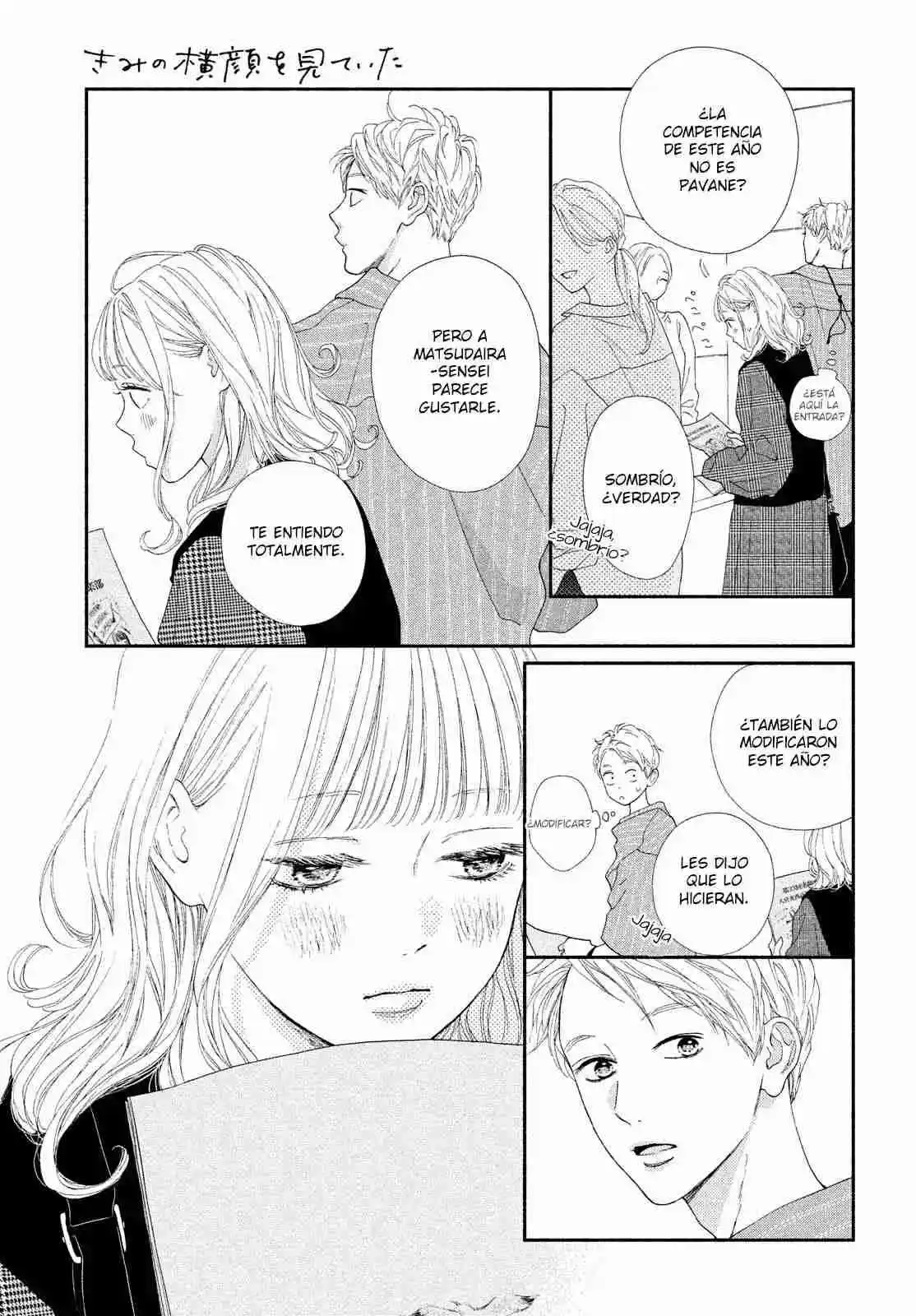 Kimi No Yokogao Wo Miteita - Capítulo 6 - Página 7 - LectorTMOo