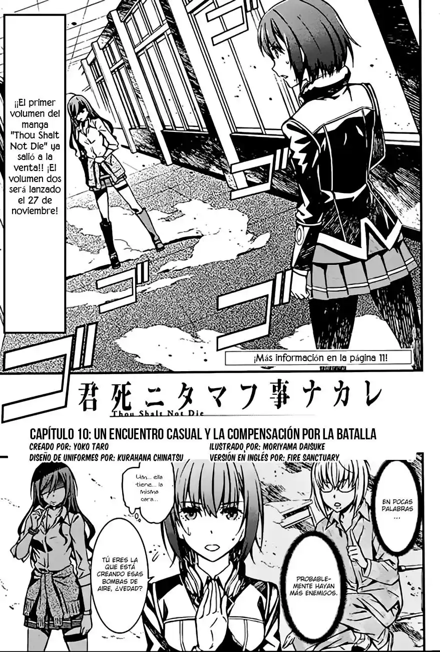 Kimi Shi Ni Tamau Koto Nakare - Capítulo 10 - Página 3 - LectorTMOo