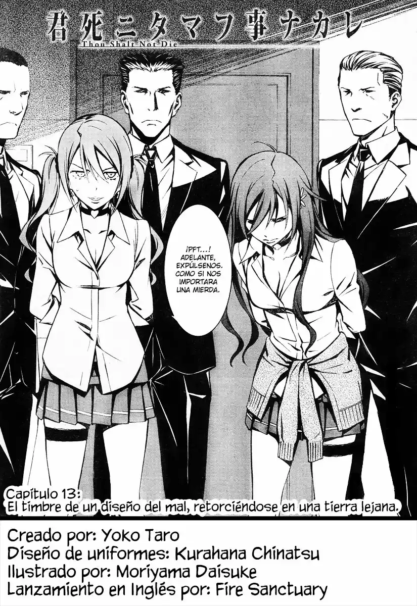 Kimi Shi Ni Tamau Koto Nakare - Capítulo 13 - Página 7 - LectorTMOo