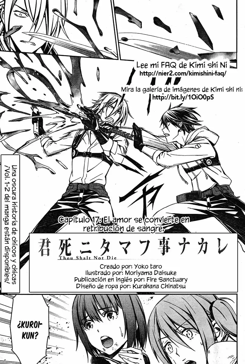 Kimi Shi Ni Tamau Koto Nakare - Capítulo 17 - Página 2 - LectorTMOo