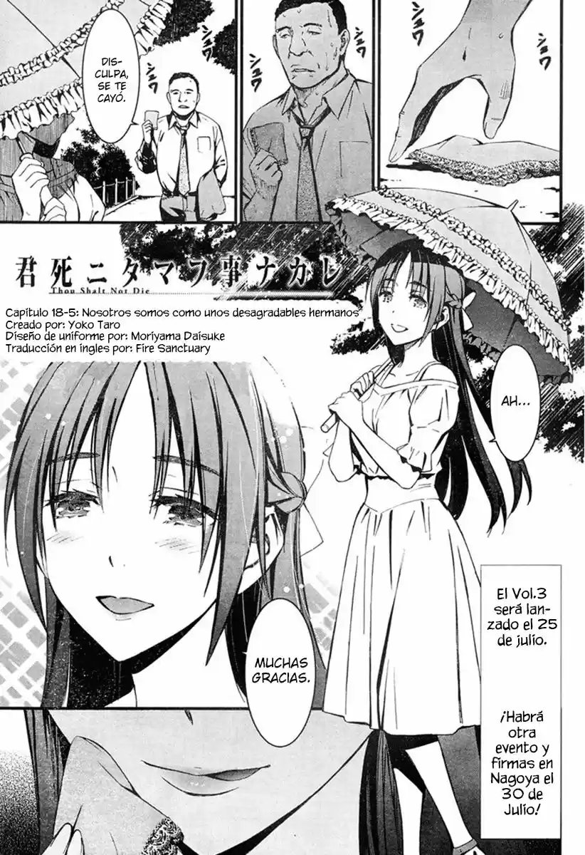 Kimi Shi Ni Tamau Koto Nakare - Capítulo 18.50 - Página 3 - LectorTMOo