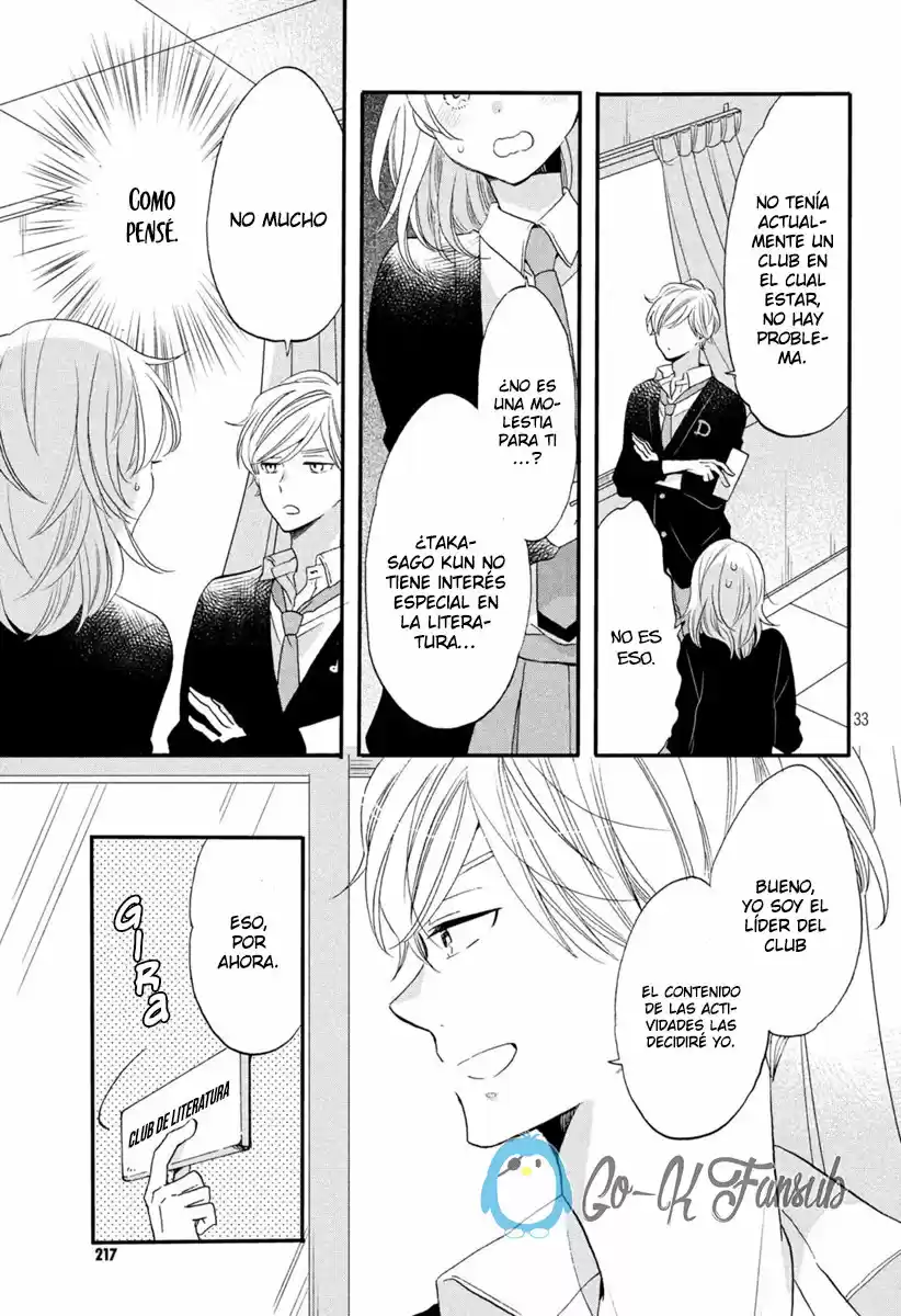 Kimi To Aoi Haru No Hajimari - Capítulo 2 - Página 34 - LectorTMOo