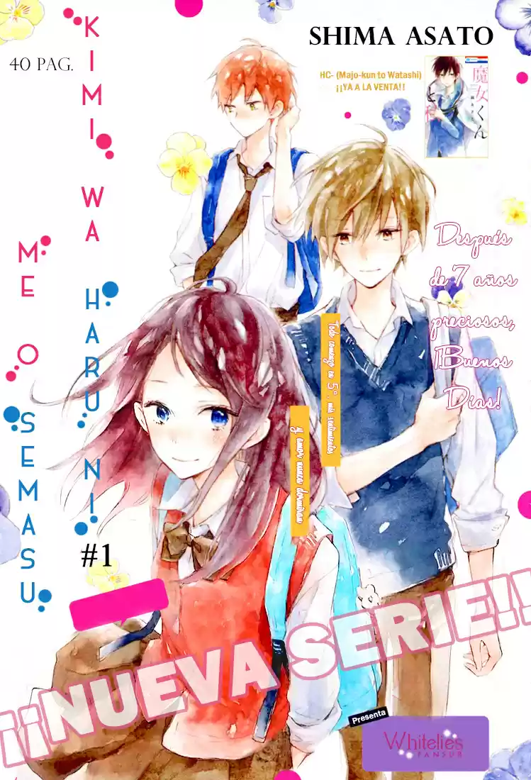 Kimi Wa Haru Ni Me Wo Samasu - Capítulo 1 - Página 3 - LectorTMOo