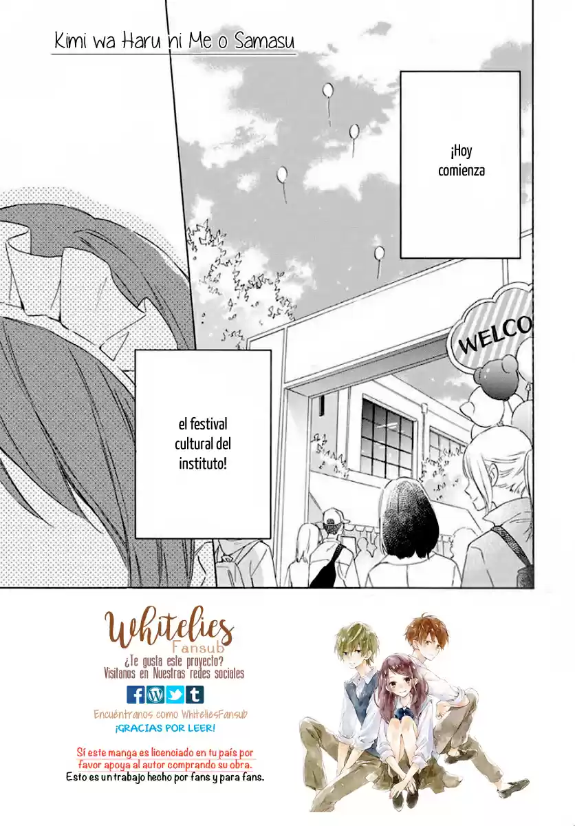 Kimi Wa Haru Ni Me Wo Samasu - Capítulo 14 - Página 3 - LectorTMOo