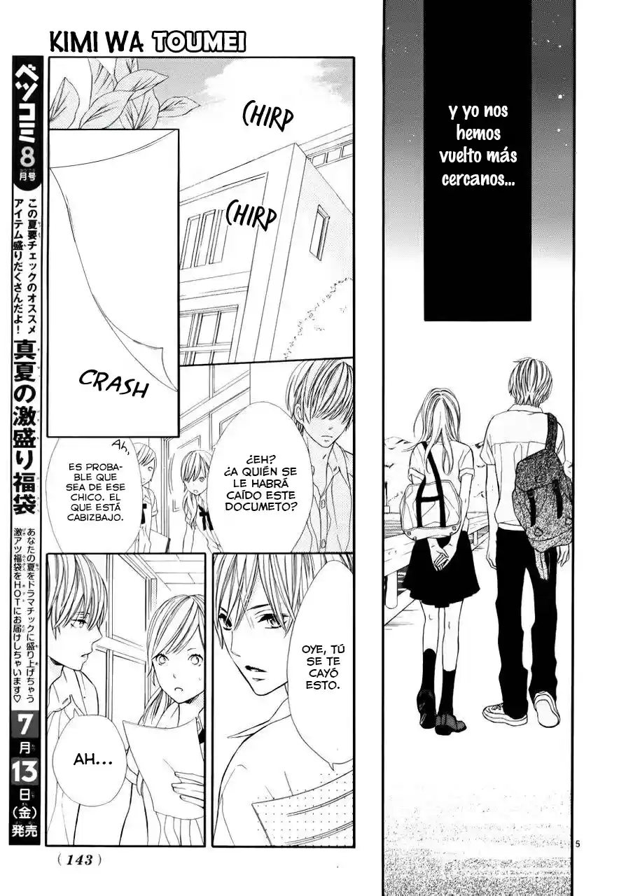 Kimi Wa Toumei - Capítulo 3 - Página 6 - LectorTMOo