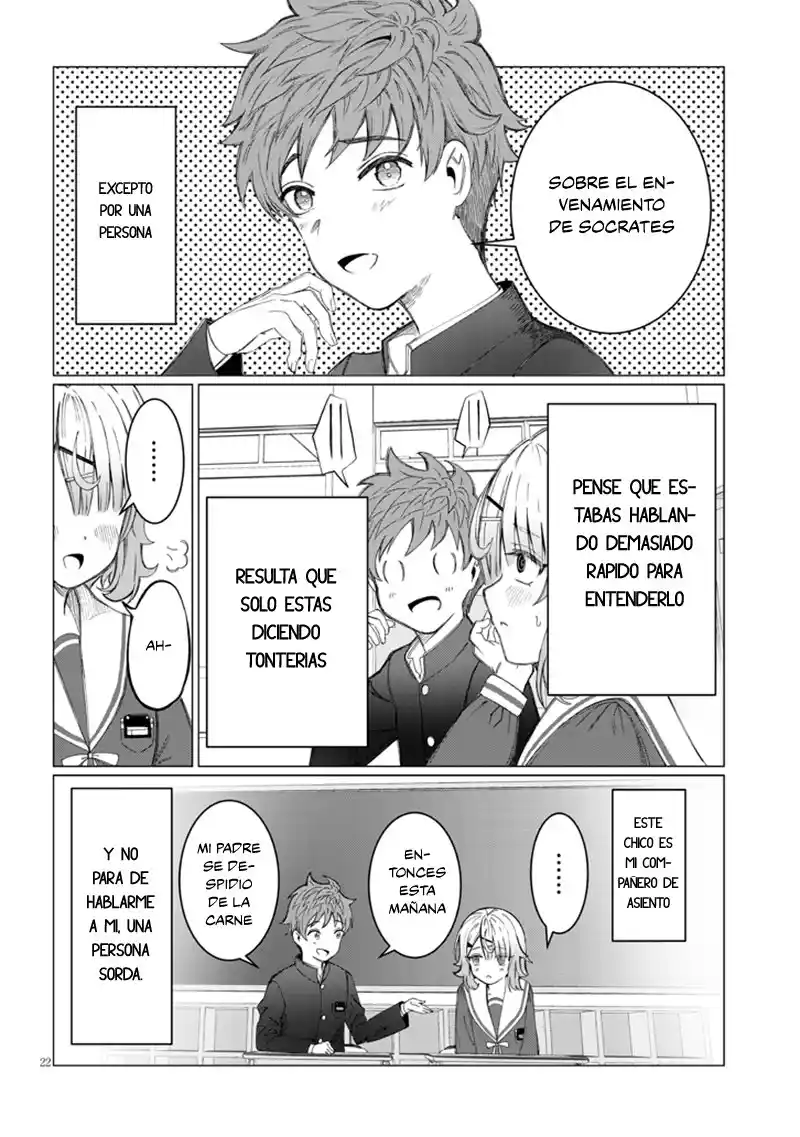Kimi Wa Yakamashi Tojite Yo Kuchi Wo! - Capítulo 1 - Página 23 - LectorTMOo