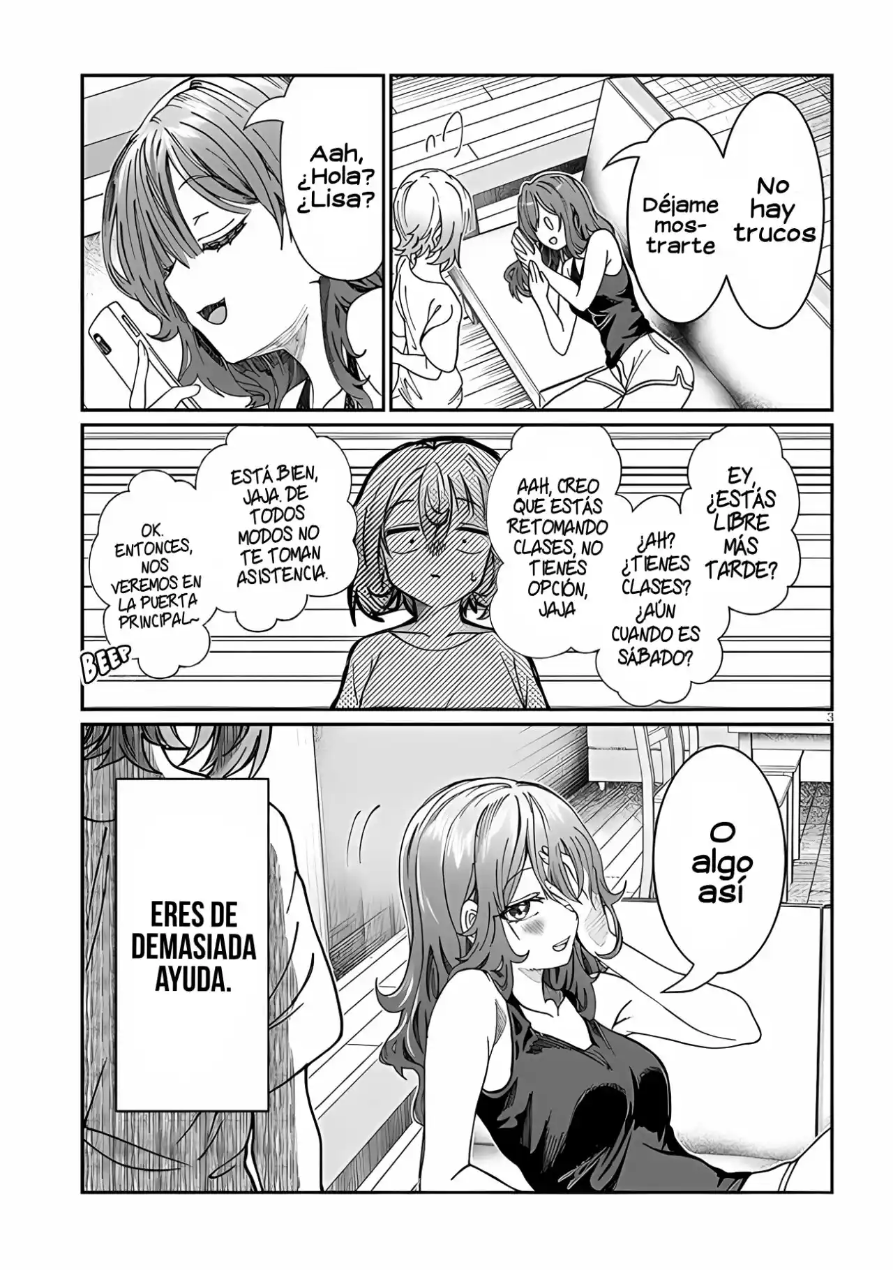 Kimi Wa Yakamashi Tojite Yo Kuchi Wo! - Capítulo 23 - Página 4 - LectorTMOo