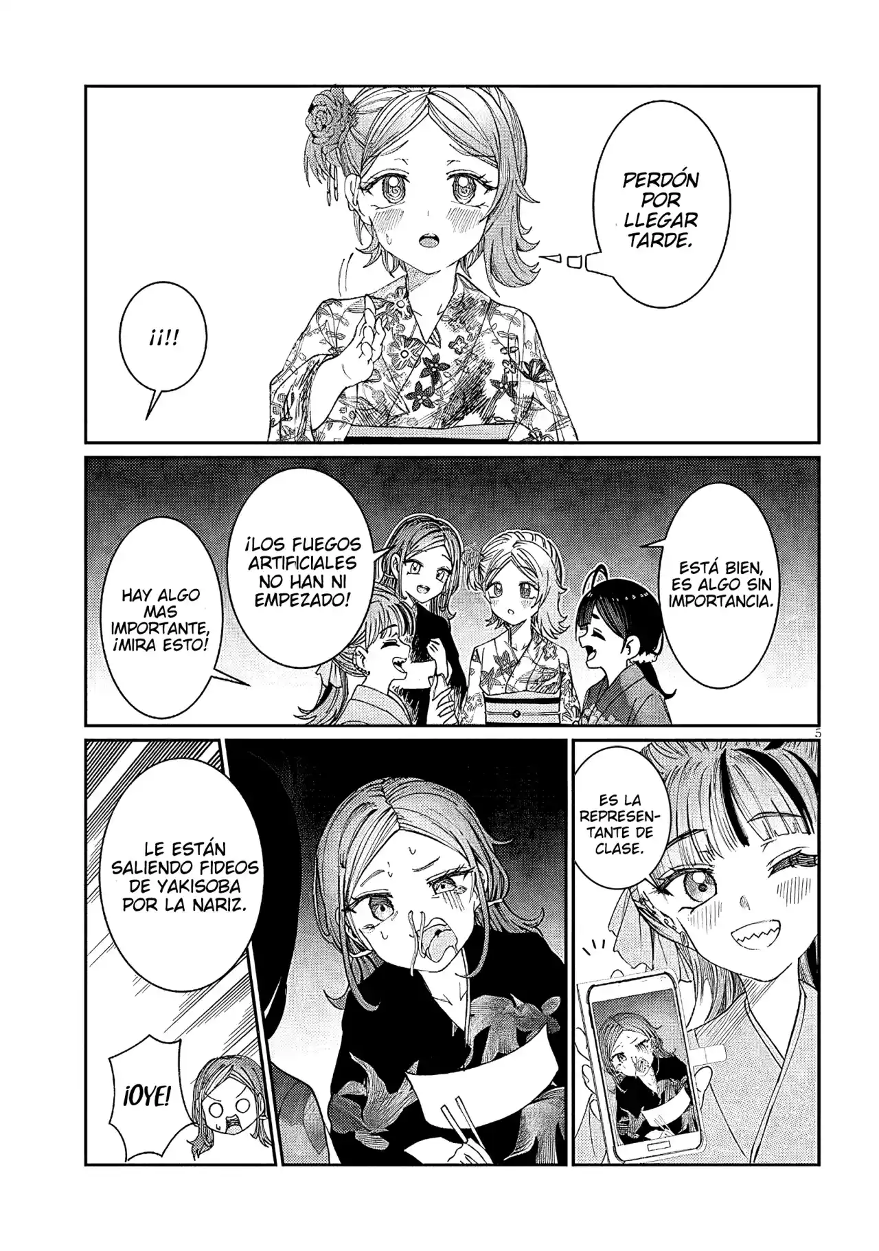 Kimi Wa Yakamashi Tojite Yo Kuchi Wo! - Capítulo 28 - Página 6 - LectorTMOo