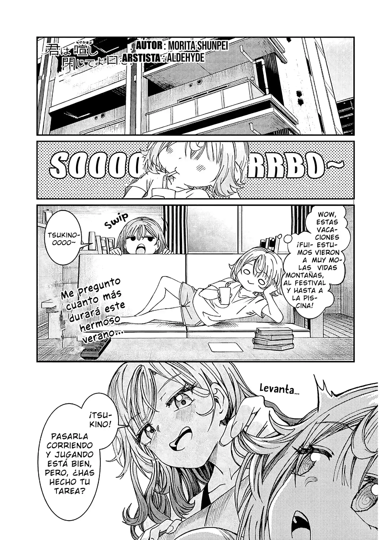 Kimi Wa Yakamashi Tojite Yo Kuchi Wo! - Capítulo 30 - Página 1 - LectorTMOo
