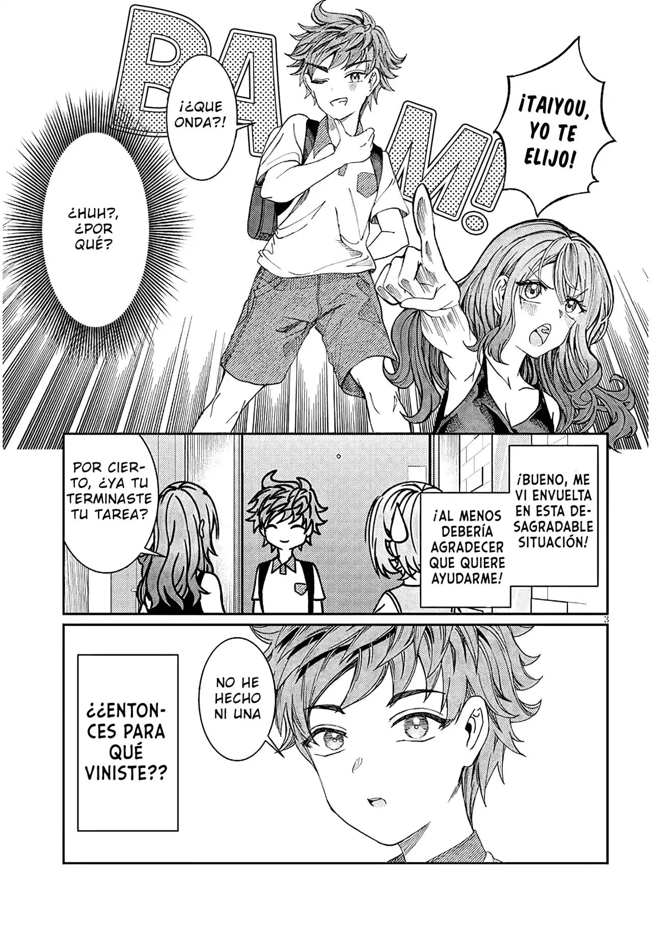 Kimi Wa Yakamashi Tojite Yo Kuchi Wo! - Capítulo 30 - Página 3 - LectorTMOo